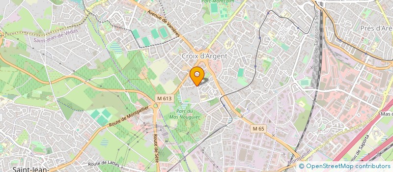 localisation de l'entreprise TOCA à MONTPELLIER