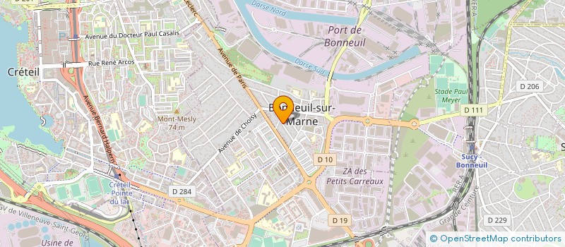 localisation de l'entreprise TOCA  BONNEUIL-SUR-MARNE