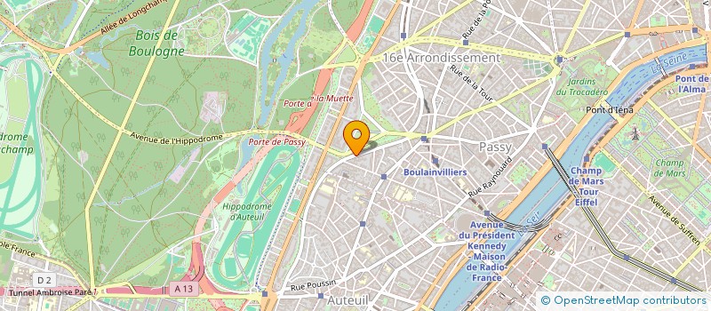 localisation de l'entreprise TOCADERO CAPITAL  PARIS