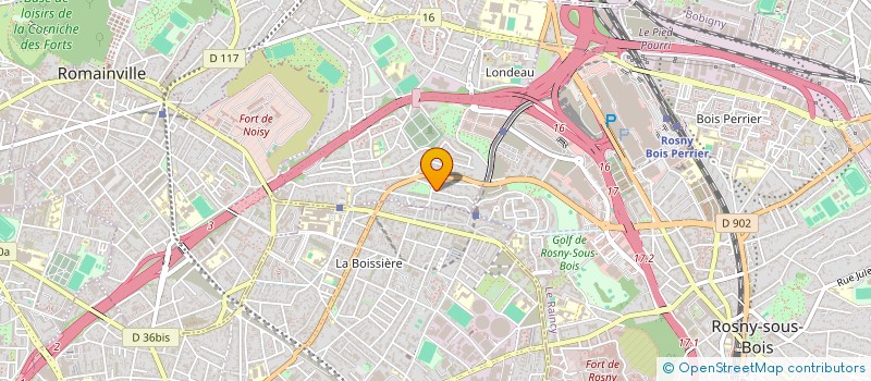 localisation de l'entreprise TOCADESS SARL à NOISY-LE-SEC
