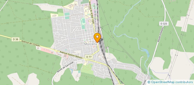 localisation de l'entreprise TOCANIER MORCENX à MORCENX-LA-NOUVELLE