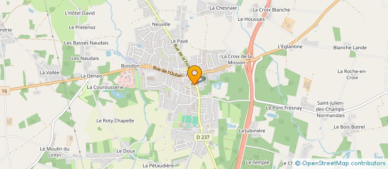 localisation de l'entreprise TOCCATA  HERIC