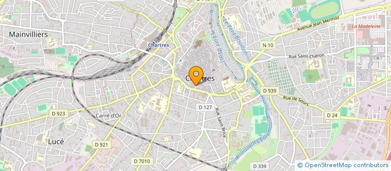 localisation de l'entreprise TOCCATA BOUTIQUE à CHARTRES