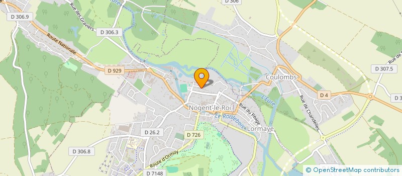 localisation de l'entreprise TOCEMA à NOGENT-LE-ROI