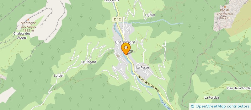 localisation de l'entreprise TOCHON FERDOLLET  GLIERES-VAL-DE-BORNE