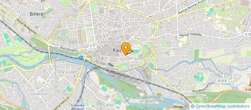 localisation de l'entreprise TOCOBIO à PAU