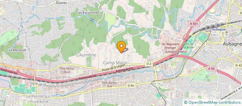 localisation de l'entreprise TOCONAO  LA CIOTAT