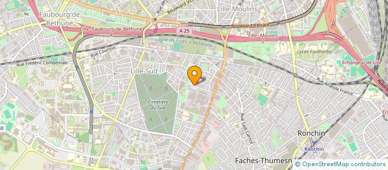 localisation de l'entreprise TOCONNECTPEOPLE à LILLE
