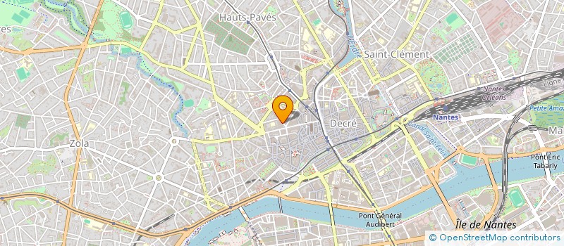 localisation de l'entreprise TOCQUEVILLE  NANTES