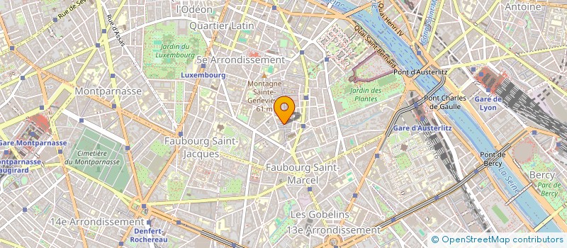 localisation de l'entreprise TOCQUEVILLE ET CIE à PARIS