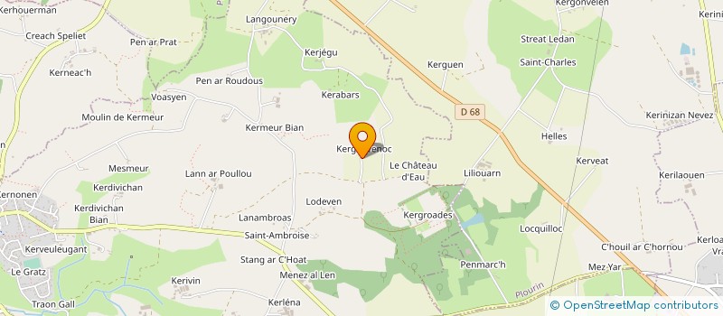 localisation de l'entreprise TOCQUIN PIERRE & GERMAINE à BRELES