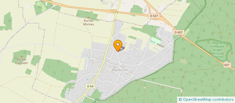 localisation de l'entreprise TOCRAF  BARBIZON