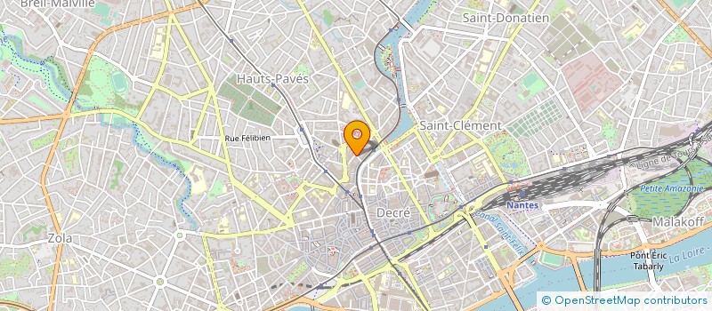 localisation de l'entreprise TOD à NANTES