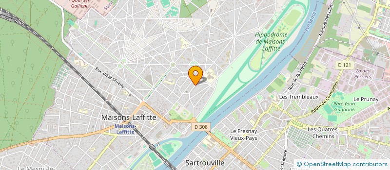 localisation de l'entreprise TOD'ARTE à MAISONS-LAFFITTE