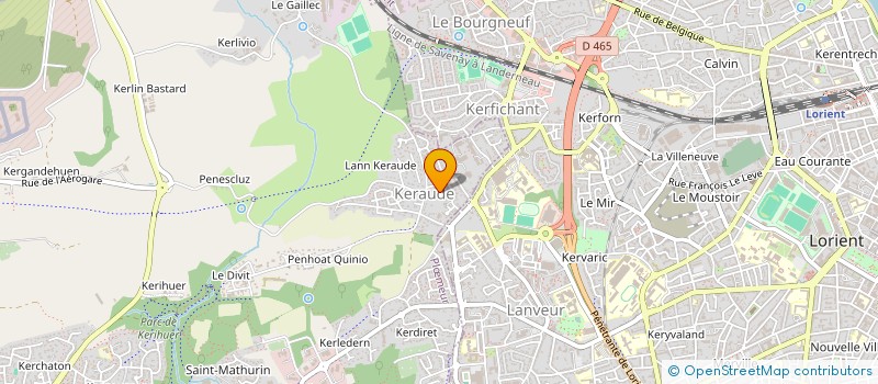 localisation de l'entreprise TOD CONSTRUCTION à PLOEMEUR