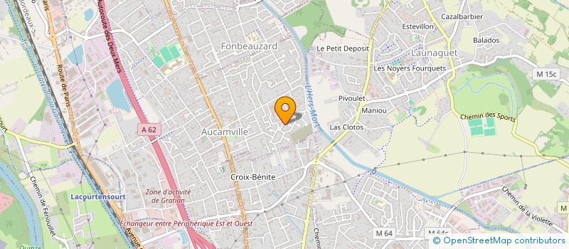 localisation de l'entreprise TOD INGENIERIE à AUCAMVILLE