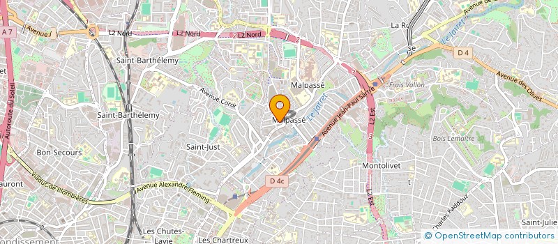 localisation de l'entreprise TODA 2652 à MARSEILLE