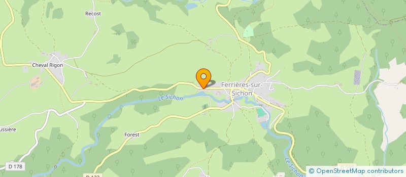 localisation de l'entreprise TODA  SAINT-ETIENNE-DE-VICQ