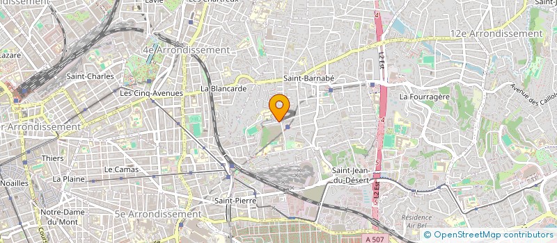 localisation de l'entreprise TODA IMMO à MARSEILLE