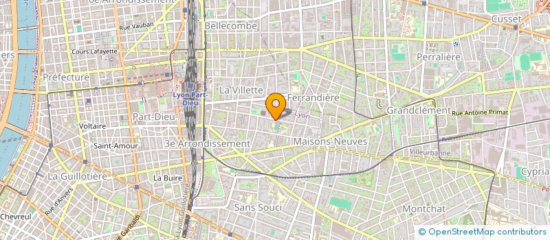 localisation de l'entreprise TODA LA EL  LYON