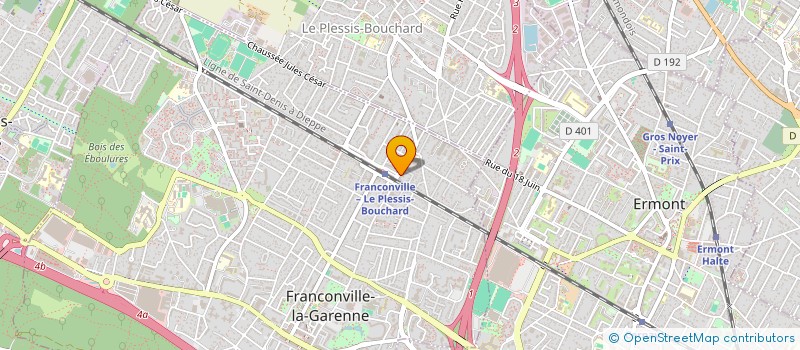 localisation de l'entreprise TODA LAEL INVEST  FRANCONVILLE