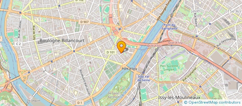 localisation de l'entreprise TODANI à BOULOGNE-BILLANCOURT