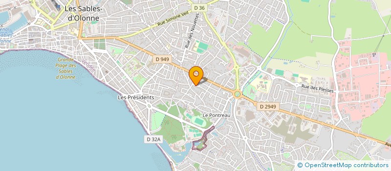 localisation de l'entreprise TODO DIGITAL à LES SABLES-D'OLONNE