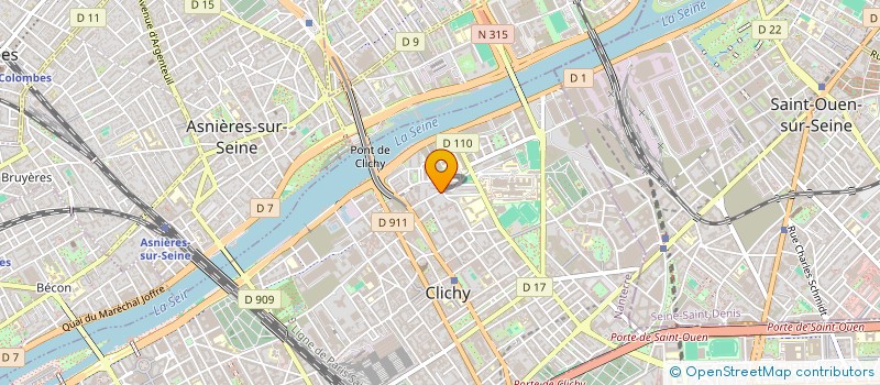 localisation de l'entreprise TODO HLD à CLICHY