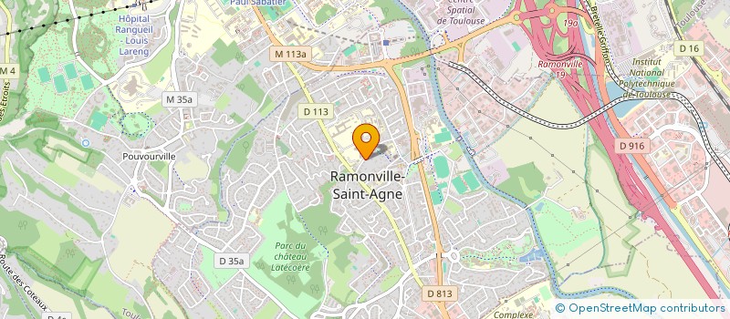 localisation de l'entreprise TODO INVEST  RAMONVILLE-SAINT-AGNE