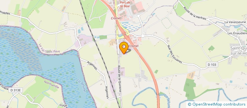 localisation de l'entreprise TODO PADEL CLUB  SAINT-QUENTIN-SUR-LE-HOMME