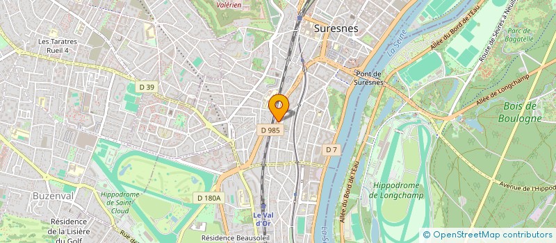 localisation de l'entreprise TODOR à SURESNES
