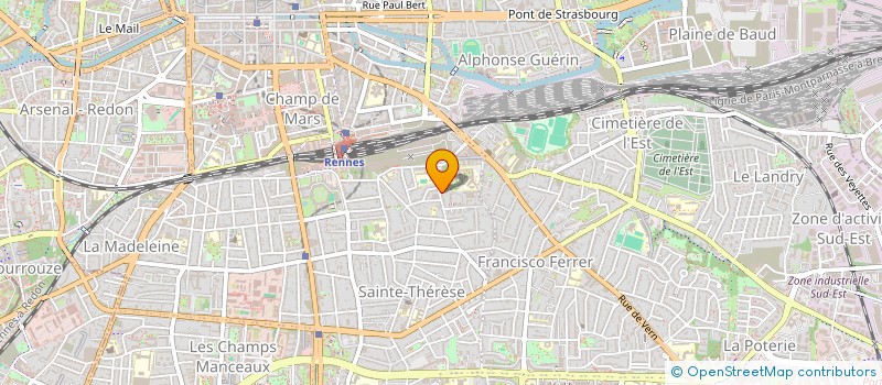 localisation de l'entreprise TODOR  RENNES