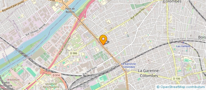 localisation de l'entreprise TODTEN à COLOMBES