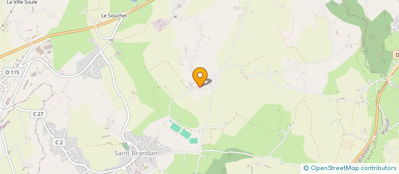 localisation de l'entreprise TOE & HEEL  SAINT-BRANDAN