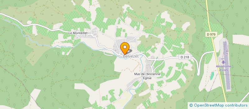 localisation de l'entreprise TOE PROD PUBLISHING  BELVEZET