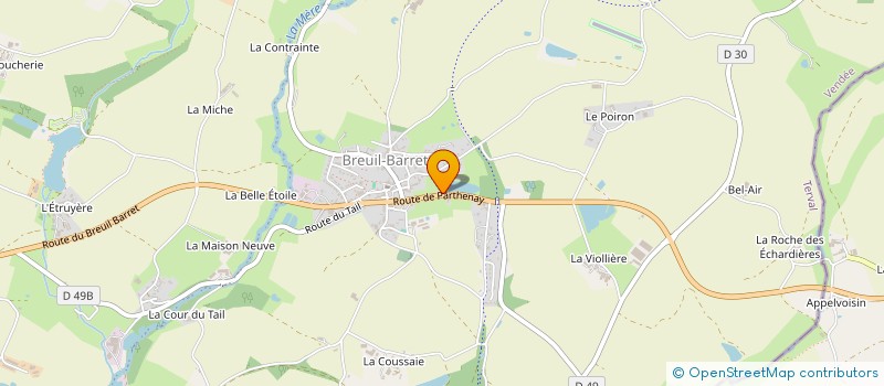 localisation de l'entreprise TOEMJI  TERVAL