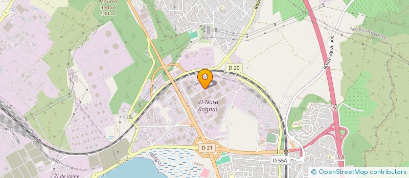 localisation de l'entreprise TOESCA INVEST  ROGNAC