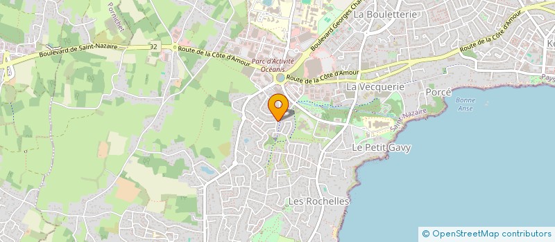 localisation de l'entreprise TOFAB DE SAINT MARC  SAINT-NAZAIRE