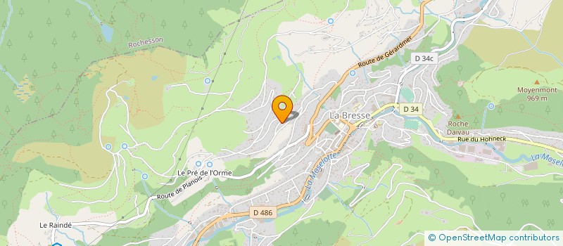 localisation de l'entreprise TOFANGE  LA BRESSE