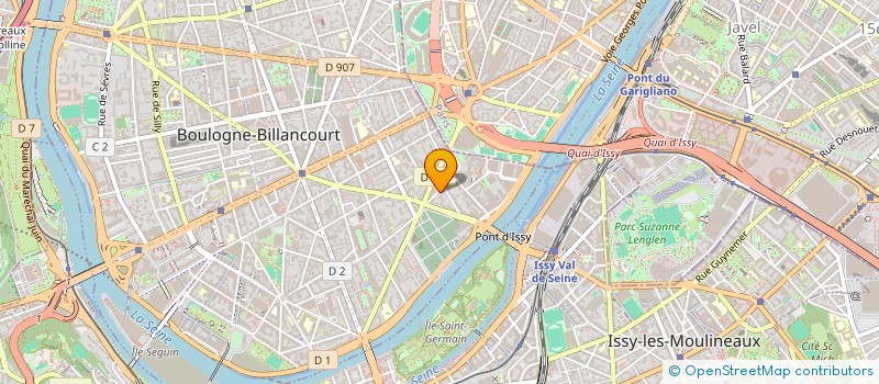 localisation de l'entreprise TOFARO à BOULOGNE-BILLANCOURT