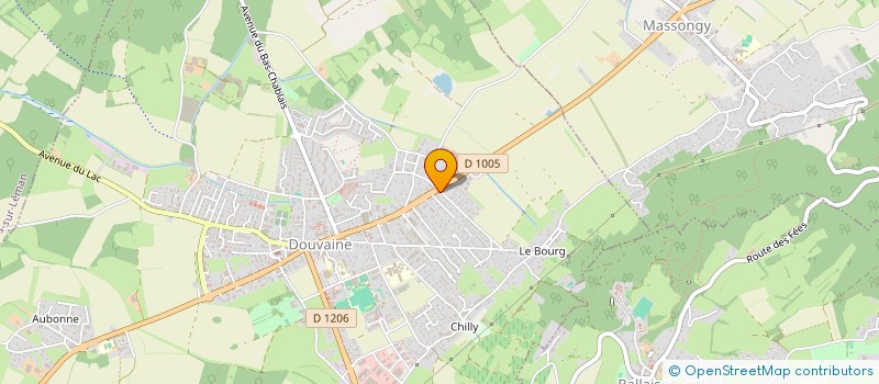 localisation de l'entreprise TOFFOLI FRERES  DOUVAINE