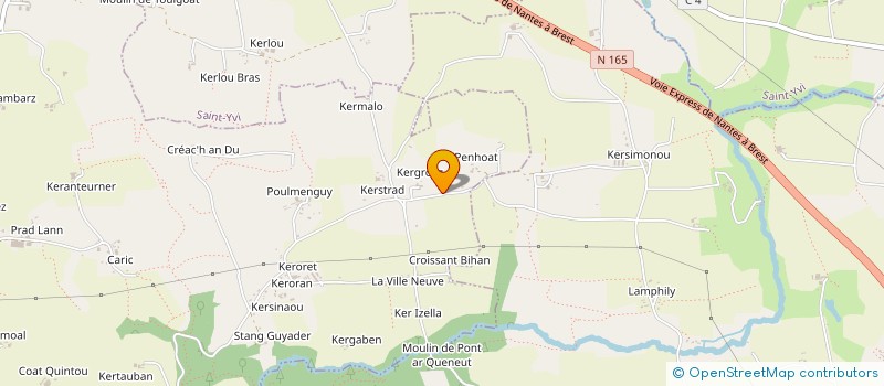 localisation de l'entreprise TOFFY  LA FORET-FOUESNANT