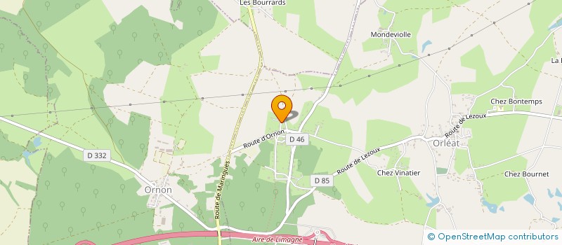 localisation de l'entreprise TOFIDEC  ORLEAT