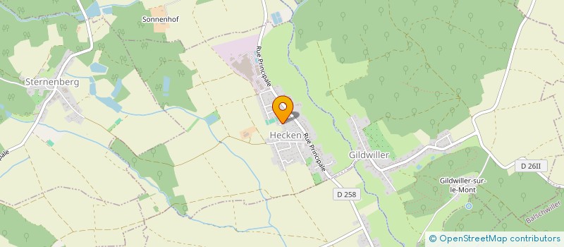localisation de l'entreprise TOFILINE  HECKEN