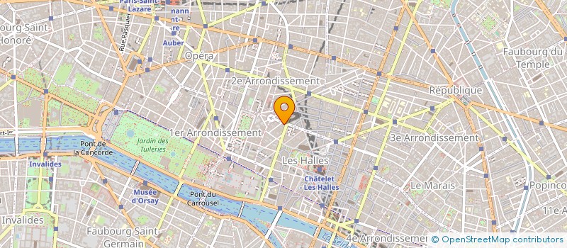 localisation de l'entreprise TOFINO IMMO à PARIS