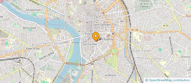 localisation de l'entreprise TOFINSO INVESTISSEMENT  TOULOUSE