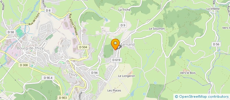 localisation de l'entreprise TOFLO  THIZY-LES-BOURGS