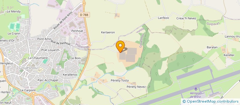 localisation de l'entreprise TOFNICO  GUIPAVAS