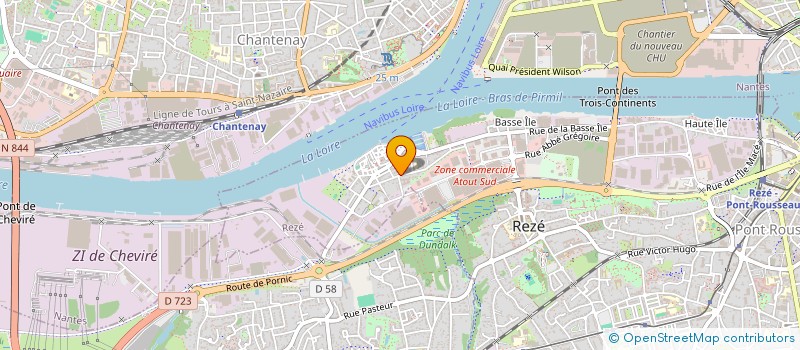 localisation de l'entreprise TOGAIA à REZE