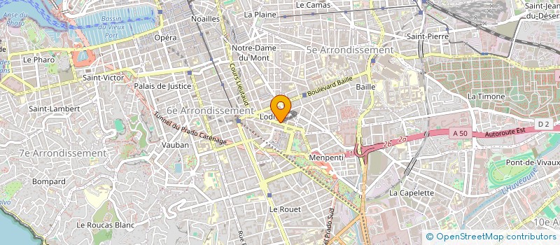 localisation de l'entreprise TOGAPI à MARSEILLE